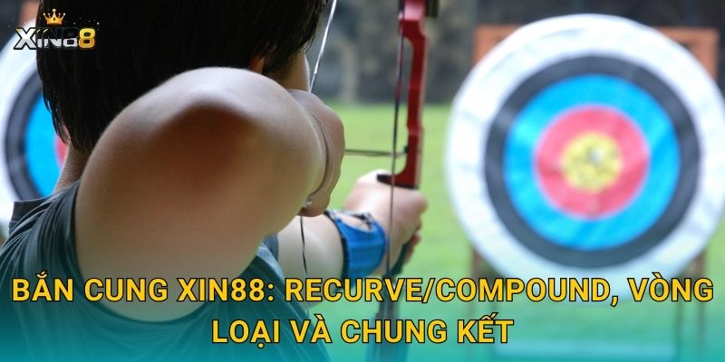 Bắn cung XIN88: recurve/compound, vòng loại và chung kết