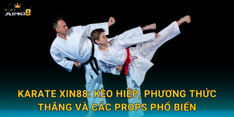 Karate XIN88 – Đòn đánh chuẩn xác, cược kèo sôi động đỉnh cao 2 Karate XIN88: kèo hiệp, phương thức thắng và các props phổ biến
