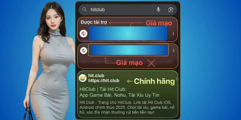 Cách xác minh Hitclub thật